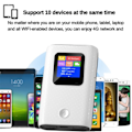 Miniatyrbillede 3 af 7: 4G LTE Router 150Mbps Udendørs Hotspot 6000mah Mobil Router