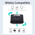Miniatyrbild 3 av 9: Professionell 4K x 2K HDMI Switch Bi-Direction 2 Portar HDMI Splitter Switch för laptop PC Xbox PS3/4 TV Box to Monitor