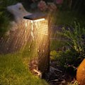 Pikkukuva 7 / 7: Aurinko Puutarha Valot Ulkona Vedenpitävä LED Valo Sisustus polku Maisema Pollari Aurinko Nurmikon valot