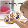 Miniatyrbild 4 av 10: 3D pussel boll labyrint leksak barn utmaning hinder spel labyrint boll 3D labyrint montessori pussel