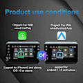 Miniatyrbilde 4 av 7: 2 I 1 Trådløst Carplay AI Box Android Auto Plug And Play