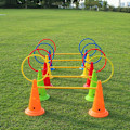 Miniatyrbillede 5 af 7: 12 stykker Durable Agility Træning Ringe Portable Fodbold Fodbold Speed Agility Træning Ringe