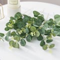 Miniatyrbilde 6 av 7: 10 stykker eukalyptus blader falske gress jule pynt vaser