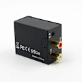 Miniatyrbild 4 av 7: Ljud omvandlare koaxial optisk fiber toslink digital till jack 3,5 mm analog