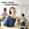 Miniatyrbilde 4 av 7: Soundcore Life Q20 Hybrid Active Noise cancelling Hodetelefoner
