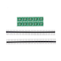 Miniatyrbilde 1 av 6: Elektronisk krets TSSOP8 SSOP8 SOP8 SMD To DIP8 Adapter to DIP+ Pin Header PCB Board Converter 10stk
