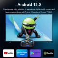 Miniatyrbild 4 av 8: Smart TV Box Android 13 Quad Core Cortex A53 Support 8K Video 4K HDR10 Dual Wifi BT Google Voice