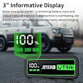 Miniatyrbild 3 av 6: 20000mAh Bil Jump Starter Power Bank 3000A Car Booster Auto Nöd Start Enhet Jump Start