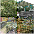 Pikkukuva 4 / 7: Naamiointi Verkot, Woodland Joukkojen Koulutus Varjostin Verkot, Metsästys Piilotus Verkot, Auto teltta Varjostimet