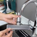 Miniatyrbild 6 av 6: Vattenfall Kök Kran Vattenfall Tvättställ Kran Ström Sprayer Varmt Kallt Vatten Hänk Blandare Tvätt Kran