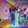 Miniatyrbillede 3 af 6: Smart Fyrværkeri LED Lys RGB Drømme Farve til soveværelse App Kontrol Jule gave