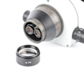 Miniatyrbillede 2 af 6: 0,7X Trinocular Stereo Mikroskop Auxiliary Objective Lens Barlow Lens 48mm Thread