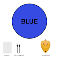 Miniatyrbillede 7 af 8: Magic Flying Ball Pro Mini Lighting Med LED Lights Remote Control Hand Controlled Boomerang Spinner Legetøj