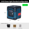 Miniatyrbilde 4 av 5: Laser Level Cross Line Laser with Measuring Rekkevidde 50ft
