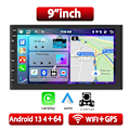 Miniatyrbilde 7 av 7: Wireless Carplay Android Auto 2 Din 9" GPS Navigator MP5 Player