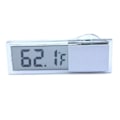Miniatyrbild 4 av 6: LCD Digital Termometer Auto Fönster Utomhus Energibesparande Mätare Smart Digital Display Temperatur