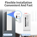 Miniatyrbild 7 av 7: 2 Port POE Repeater 10/100Mbps 1 till 2 PoE Extender med IEEE802.3af/at Plug&Play