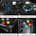 Miniatyrbild 3 av 6: 360 Gamepad Wireless/Wired Controller Supports Game Controller Joypad