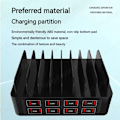 Miniatyrbilde 6 av 7: 150W Universal Multi USB Rask lader 16 Port 3.5A MAX Ladestasjon Stativ