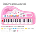 Miniatyrbilde 5 av 8: Elektronisk keyboard piano for barn med mikrofon musikalsk instrument leker