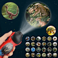 Miniatyrbilde 2 av 8: Dinosaur hai projektor natt studie læring leketøy