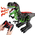 Miniatyrbilde 1 av 6: Fjernkontroll Dinosaurer Elektrisk Robot Lyd Lys Leketøy