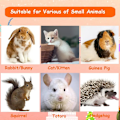Miniatyrbilde 6 av 6: Tunnel Tube Leker Bunny Hamster Gjemmested Lite Dyr Aktivitet Tunneler