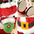 Miniatyrbild 5 av 8: Dans Jultomte Musikal Elektrisk Twerk Sång Dans tomten Klausel höft shake Figur Twisted Hip Toys