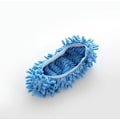 Miniatyrbillede 1 af 9: 2 stykker Chenille moppe tøfler støv fjernelse fod sokker moppe hætte multifunktionelt gulv rengøring doven sko cover støv samler