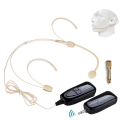 Miniatyrbillede 1 af 7: Trådløst mikrofon system trådløst mikrofon headset og håndholdt 2 i 1 50m rækkevidde for stemme forstærker
