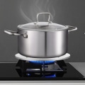 Miniatyrbillede 5 af 7: Varme Diffuser Plade Rustfrit Stål Varmer Conduction Plade Induktion Komfur Diffuser