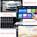 Pikkukuva 4 / 7: 7 Tuuma 1 Din Auto Radio MP5 Multimedia soitin kosketus näyttö FM ISO Virta Aux tulo Bluetooth USB