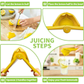 Miniatyrbild 6 av 7: Max Juice Extraktion Citron Lime Squeezer Lätt att använda Platt Citron Squeezer med hävstång