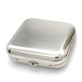 Miniatyrbillede 2 af 6: Smallsweet rustfrit stål firkantet lomme askebæger metal aske bakke
