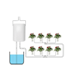 Miniatyrbillede 1 af 6: Automatisk vanding pumpe kontrol blomster planter hjem sprinkler dryp vanding enhed pumpe H8