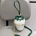 Miniatyrbild 8 av 11: Dam's Casual Axelväska Handväska lyx Designer Axelväskor Clutch väska Bucket väska