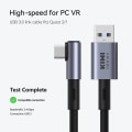 Pikkukuva 7 / 8: USB C Link kaapeli lisälaitteet signaali vahvistimella yhteensopiva Oculus Quest 2:n kanssa