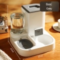 Miniatyrbillede 3 af 4: Kæledyr kat automatisk foderautomat drikke vand stor kapacitet vand dispenser