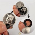 Miniatyrbild 3 av 6: Magic Tricks Pengar Magic AccessoriesSpecial Magnetic Flipper Mynt Fjäril Coi Close Up Tricks