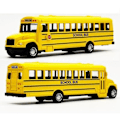 Pikkukuva 1 / 7: Diecast Seos Inertia Koulu Bussi Malli Vedä Taka Auto lelut ajoneuvo lasten koulutus lelu