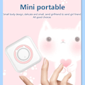 Pikkukuva 4 / 8: Mini tulostin kannettava lämpö tarrat paperi musteeton Bluetooth langaton Impresora Android IOS kannettava tarra tulostin