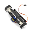 Miniatyrbillede 4 af 4: Servo drevet Front Styresystem Til Gør det selv RC Bil Model Legetøj