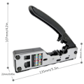 Miniatyrbilde 2 av 6: Combo Nettverk Rj45 Tool Telecom Crimping Crimper