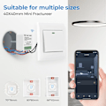 Miniatyrbillede 3 af 6: MiNi Smart Switch Med Power Monitor 16A 2-vejs Kontrol Timer