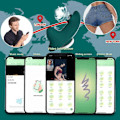 Miniatyrbillede 8 af 9: Bluetooth Vibrator For Kvinder Fjernbetjening Kontrol Mini Klitoris Sucker