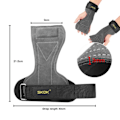 Miniatyrbilde 7 av 7: Gym Grips Palm Guards Cowhite Palm Protector  Vektløfting Gymnastikk Trening Hansker