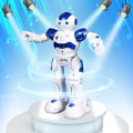 Miniatyrbillede 3 af 6: RC Robot Legetøj Børn Intelligence Gesture Sensing Fjernbetjening Kontrol Roboter Program