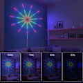 Miniatyrbild 7 av 7: Smart LED Ljus Strip Gör-det-själv Fyrverkeri Fjärrkontroll Bluetooth Festoon Lampa Hem Inomhus Sovrum Fest Bar