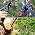Miniatyrbilde 6 av 8: Multifunksjon Grafting Beskjærer Hagearbeid Saks Tre Grafting Pruner SK5 Garden Pruner Grafting Stretch Film Hage Tools Set
