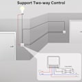 Pikkukuva 6 / 7: 16A WiFi Smart Switch tuki 2-suuntainen ohjaus kytkin moduuli APP Kaukosäädin ohjaus työ